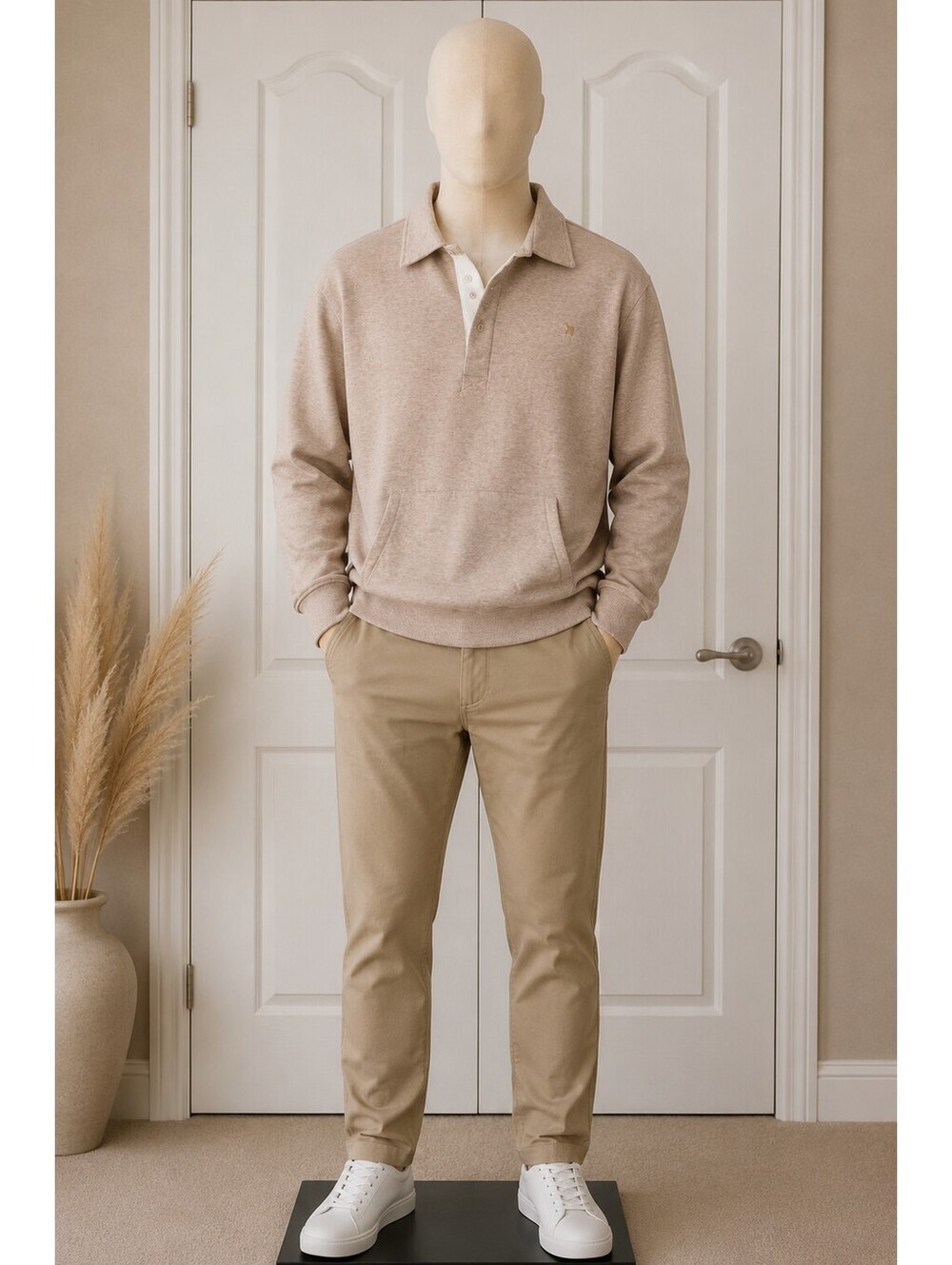 Simply Southern Men’s XL Pullover Shirt Long  Beige-0215